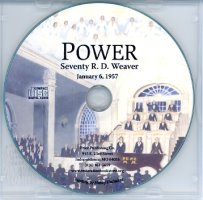 Seventy R. D. Weaver:  Power (CD)