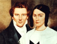 Joseph and Emma Smith (8" x 10"; landscape)