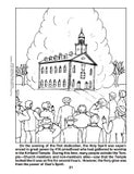 Church History Coloring Book 2--Ohio, by Nancy and Larry Harlacher