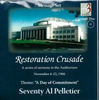 Restoration Crusade (CD-MP3), by Seventy Al Peletier