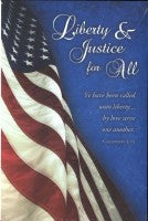 Liberty & Justice for All (Patriotic Bulletin)