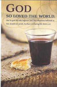 God So Loved the World (Sacrament Bulletin)