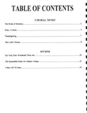 Choral Music for SATB and Piano, (music) by Mark Colville