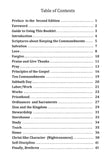 Commandments from the Scriptures, by Oak Grove RB Women's Dept,