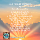 Our Tribute of Praise (CD), by Karl and Kevin Anderson