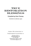 True Restoration Blessings, compiled by Clara Thomas
