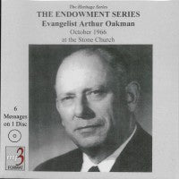 Arthur A. Oakman (Apostle/Patriarch)--Endowment Series (CD-MP3 format)