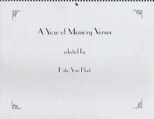 Year of Memory Verses, A, selected by Katie Van Fleet
