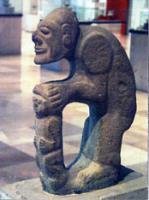 Statue at Jalapa Museum (magnet), by Janice Thomas