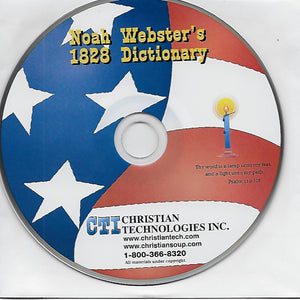 Noah Webster's 1828 Dictionary, by Christian Technologies Inc.