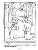 Church History Coloring Book 1--New York, by Nancy and Larry Harlacher