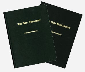 Set of Inspired Version Large-Print (Old and New Testaments)
