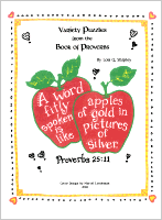 Variety Puzzles from the Book of Proverbs, by Lois Q. Shipley