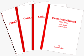 Christ's Church Restored (1st - 4th Quarters), by Donna Weddle