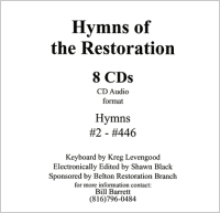 Accompaniment for Hymns of the Restoration (on CD), by Kreg Levengood