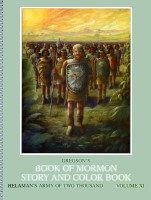 Gregson's Book of Mormon Story and Color Book: Volume 11 (Helaman's Army of Two Thousand)