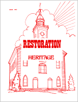 Restoration Heritage (2nd Quarter), by Beverly Hart and Norma Anne Holik