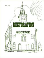 Restoration Heritage (3rd Quarter), by Beverly Hart and Norma Anne Holik