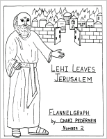 Lehi Leaves Jerusalem, by Chari Pedersen