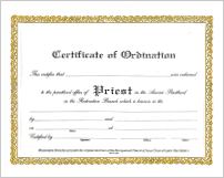 Priesthood Ordination Form