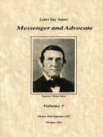 Messenger and Advocate:  Volume 3