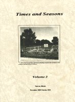Times and Seasons:  Volume 2 (November 1840 - October 1841)
