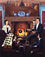 Joseph Smith Family at Christmastime, The (8" x 10"), by Nancy Harlacher